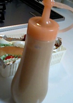 ゴマたっぷり和風ドレッシング-レシピのメイン写真