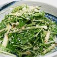 簡単!水菜と林檎の白和えサラダ!
