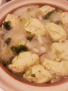 あさり、大根、つくねの鍋-レシピのメイン写真