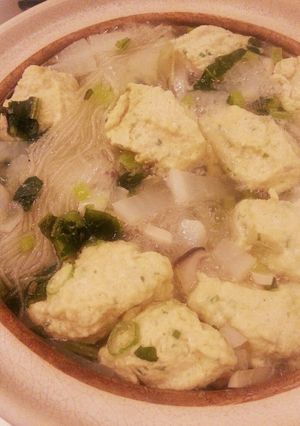 あさり、大根、つくねの鍋-レシピのメイン写真