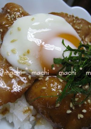 てりたま親子丼 ~変わり親子丼?~-レシピのメイン写真