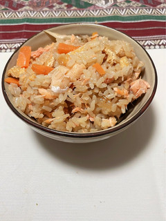 鮭ときのこの炊き込みご飯-レシピのメイン写真