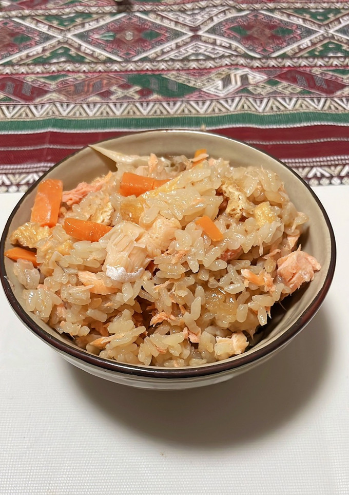 鮭ときのこの炊き込みご飯-レシピのメイン写真