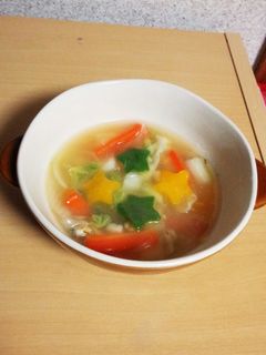 創味シャンタンであったか八宝菜風スープ♪-レシピのメイン写真