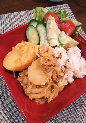 オーブンで簡単！シーチキンカレー-レシピのメイン写真