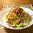 ピリ辛焼きうどん