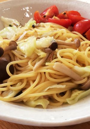お吸い物の素で簡単パスタ-レシピのメイン写真