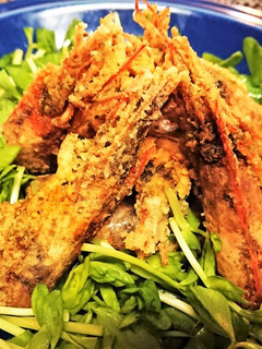 節約★カルシウム【エビ頭の香り揚げ】-レシピのメイン写真