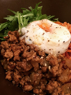 【簡単】スパイシーカレー混ぜそば-レシピのメイン写真