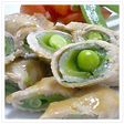 簡単!豚肉のスナップえんどう大葉巻き♪