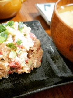 旬のブリで!ご飯が進む!ブリのなめろう-レシピのメイン写真