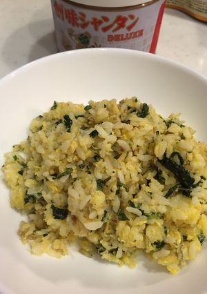 大根葉とジャコのチャーハン-レシピのメイン写真