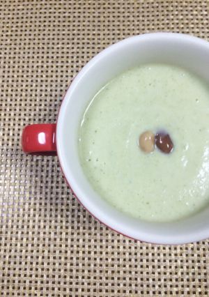 茎も利用して♬ブロッコリーの豆乳スープ-レシピのメイン写真