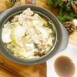 ラーメンのつゆ活用!豚鍋とんこつ風味