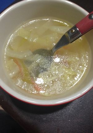 シャンタンで簡単温まるデトックススープ-レシピのメイン写真