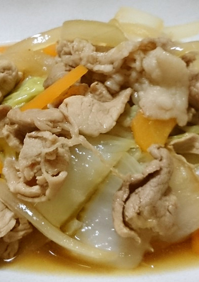 白菜と豚肉のとろ旨煮♪-レシピのメイン写真
