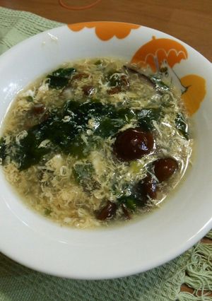 風邪引きさんに 椎茸 卵スープ-レシピのメイン写真