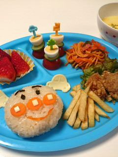 2歳の誕生日プレート-レシピのメイン写真