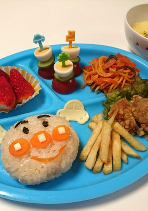 2歳の誕生日プレート-レシピのメイン写真