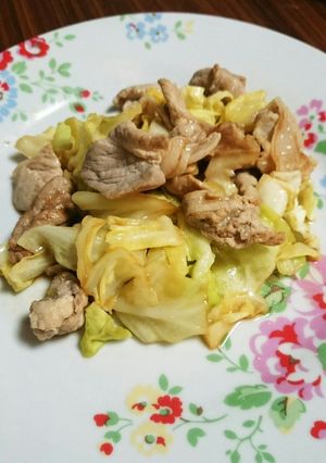 創味シャンタンDX＊豚肉キャベツ炒め-レシピのメイン写真