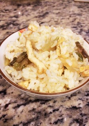 ザーサイの簡単混ぜ込みご飯-レシピのメイン写真