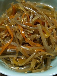 ご飯が進む~柔らかきんぴらごぼう♬.•*-レシピのメイン写真