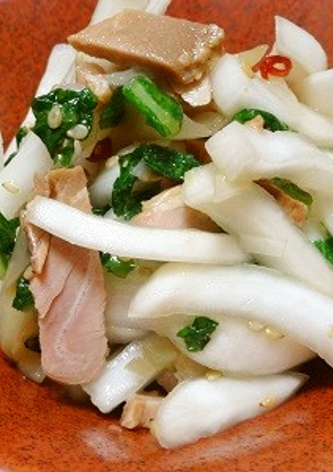 蕪とザーサイの叉焼和え-レシピのメイン写真