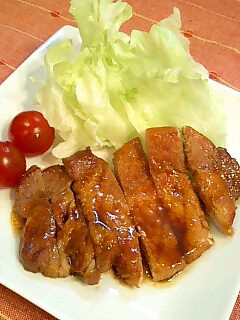 うちの定番。豚肉の和風焼き♪-レシピのメイン写真