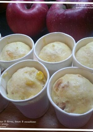 朝食にぴったり♪栄養満点♪簡単♪蒸しパン-レシピのメイン写真