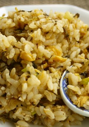 簡単♪お店の味で絶品！高菜炒飯-レシピのメイン写真