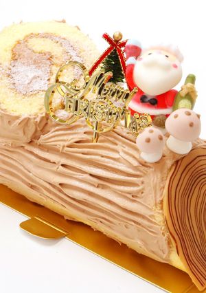 ブッシュ・ド・ノエル【クリスマスケーキ】-レシピのメイン写真