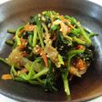レンジ5分常備菜☆ほうれん草のW胡麻和え