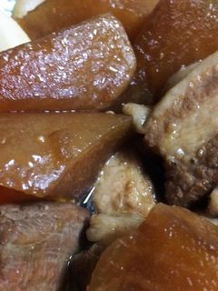 大根と豚バラ肉の煮物-レシピのメイン写真