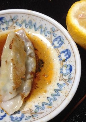 餃子を美味しく食べる♥ゆずタレ-レシピのメイン写真