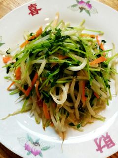 豆苗の炒めもの-レシピのメイン写真