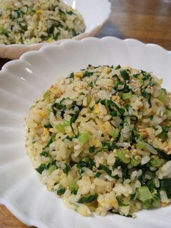 大根葉としらすの簡単チャーハン-レシピのメイン写真