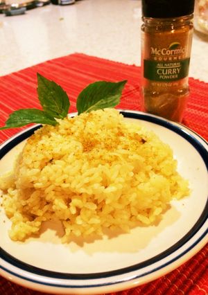 カレー風味バターライス-レシピのメイン写真