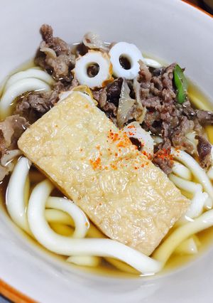 味付けはみりんのみ！肉うどんの『肉』-レシピのメイン写真