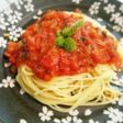 大葉のトマトソース