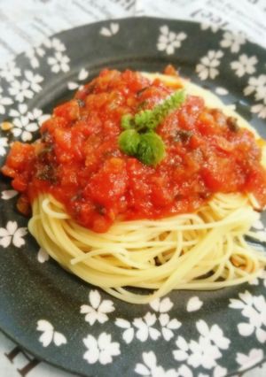 大葉のトマトソース-レシピのメイン写真