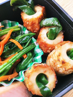 お弁当に!超簡単!ピーマンのちくわ巻き-レシピのメイン写真