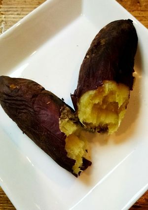 ねっとり甘～い蒸し焼き芋-レシピのメイン写真