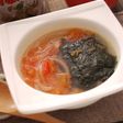 シャンタンde焼き海苔とトマトのスープ