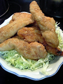 ささみのにんにく醤油焼き☆-レシピのメイン写真