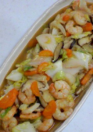 えびと帆立の野菜炒め-レシピのメイン写真