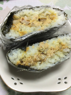 れんこんとツナのおにぎらず-レシピのメイン写真
