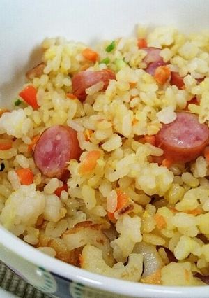 我が家の簡単チャーハン！-レシピのメイン写真