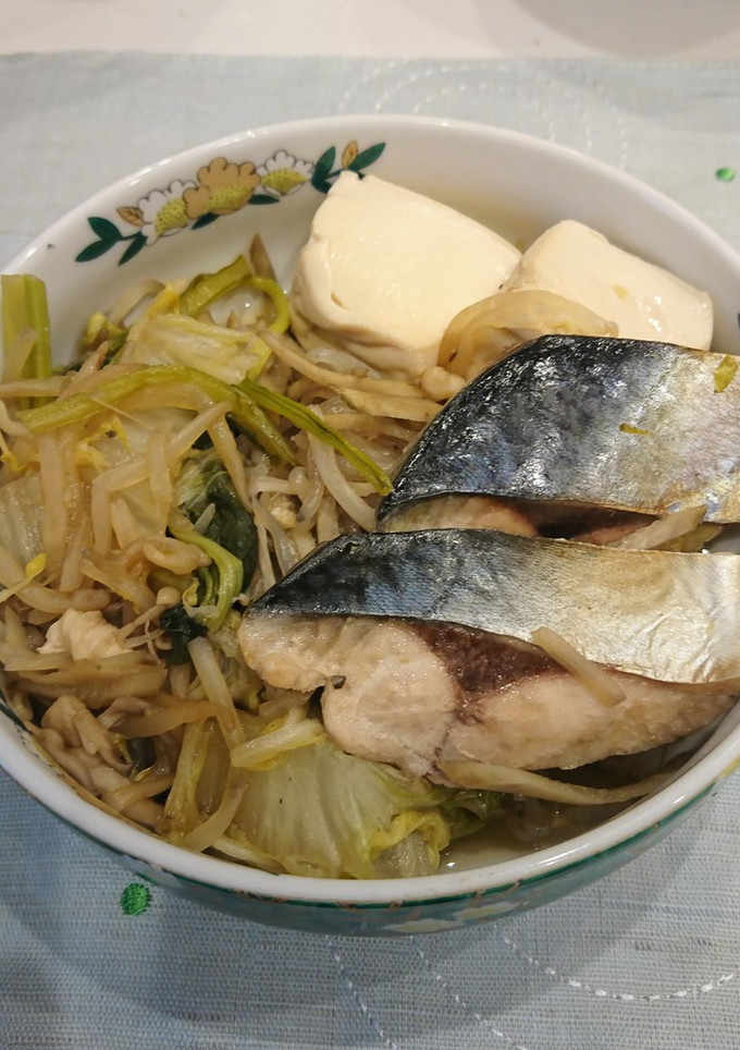 鯖と野菜の煮付け-レシピのメイン写真
