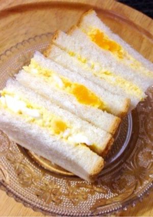 めっちゃ簡単！甘めのタマゴサンド☆-レシピのメイン写真
