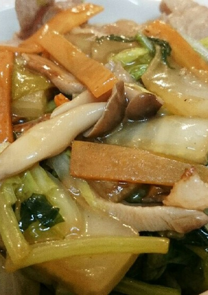 八宝菜風 野菜炒め-レシピのメイン写真